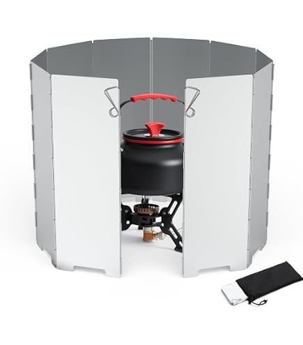 Amazon.com: Emergency Zone Folding Camp Stove Windscreen, for Use